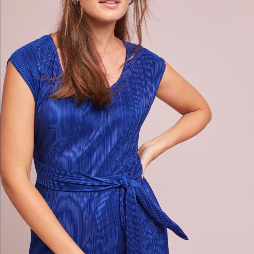 Anthropologie Maeve Sonata Jumpsuit Size 8 New - Picture 4 of 8